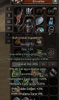 +9 5 PARÇA RUH İTEM AÇIKLAMA OKU