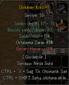 45 ORT TERTEMİZ DOLU