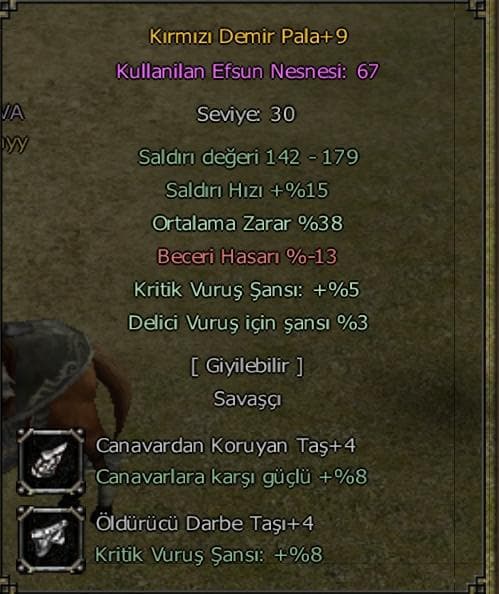 38 Ortalama Kritik ve Delicili +4 Taşlı KDP
