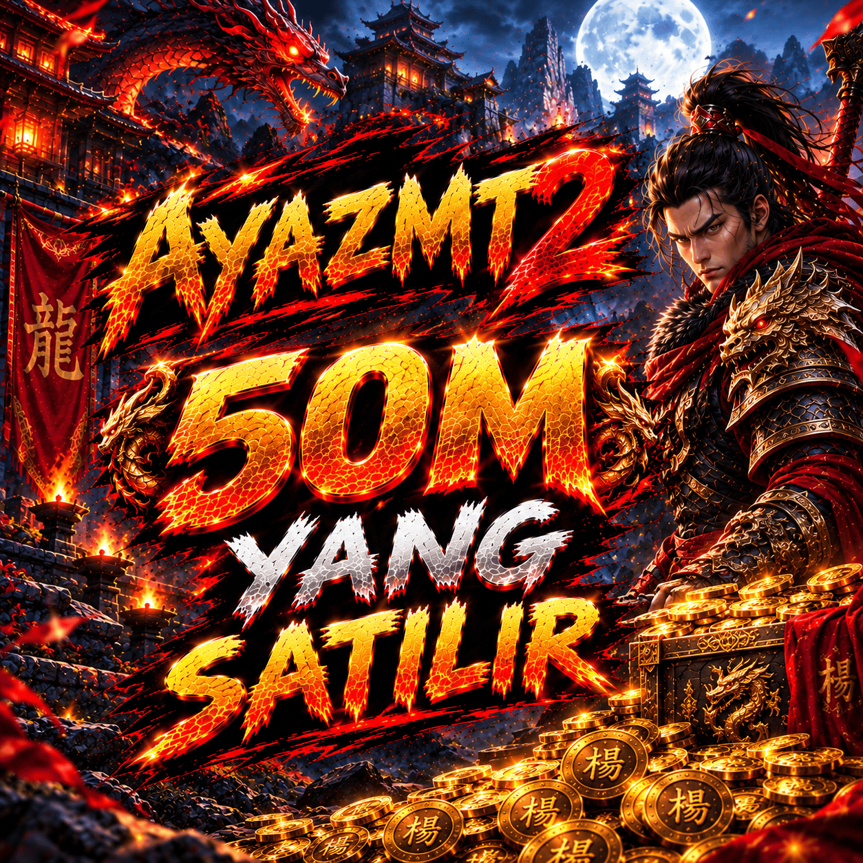 50 M SATILIR 1 M YANG 18.5 TL SERİ