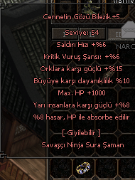 5 DE 4  ELİT  OYUN SONU CENNET BİLEZİK TEKLF AT