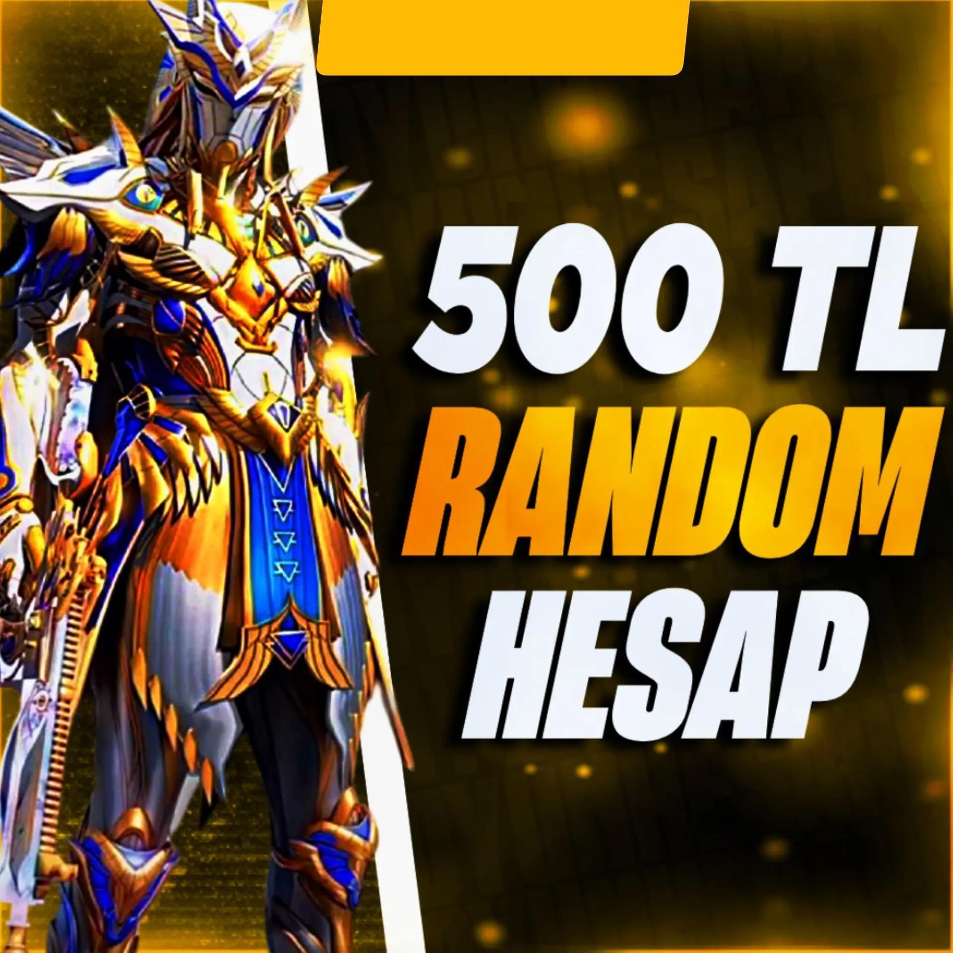 500 TL MÜKEMMEL FULL ENVANTER GARANTİ HESAP