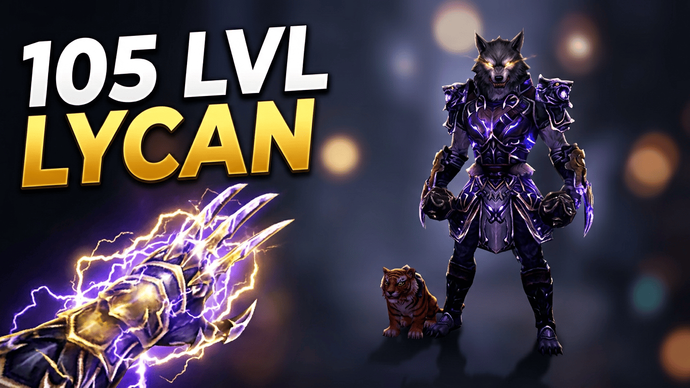 105 Level lycan Farmlık Hazır Dizili Mükemmel Yakut Cift Str Sav