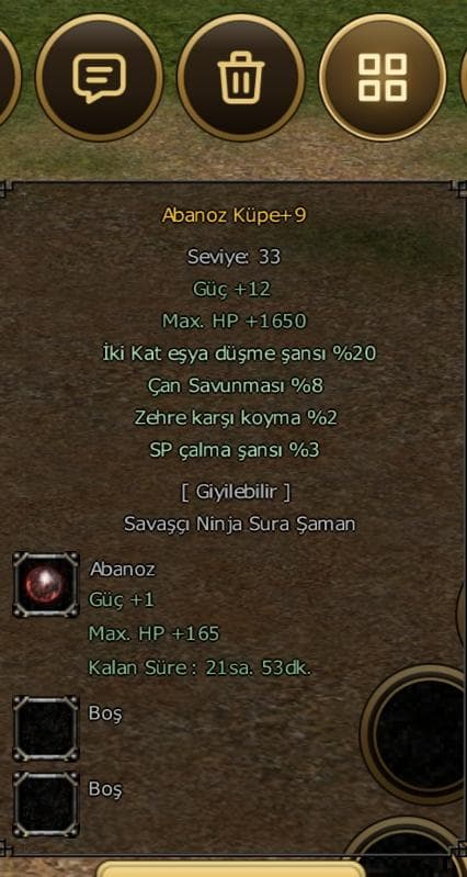 +9 ABANOZ KÜPE 20 EŞYA KELEPİR
