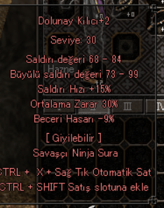 30 ORT DOLU SATILIR