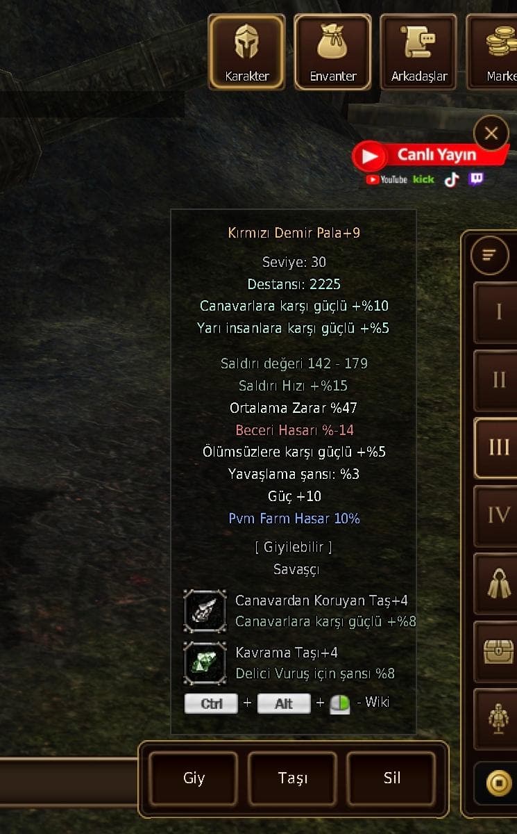 EFSANE KDP 10 farm hasar