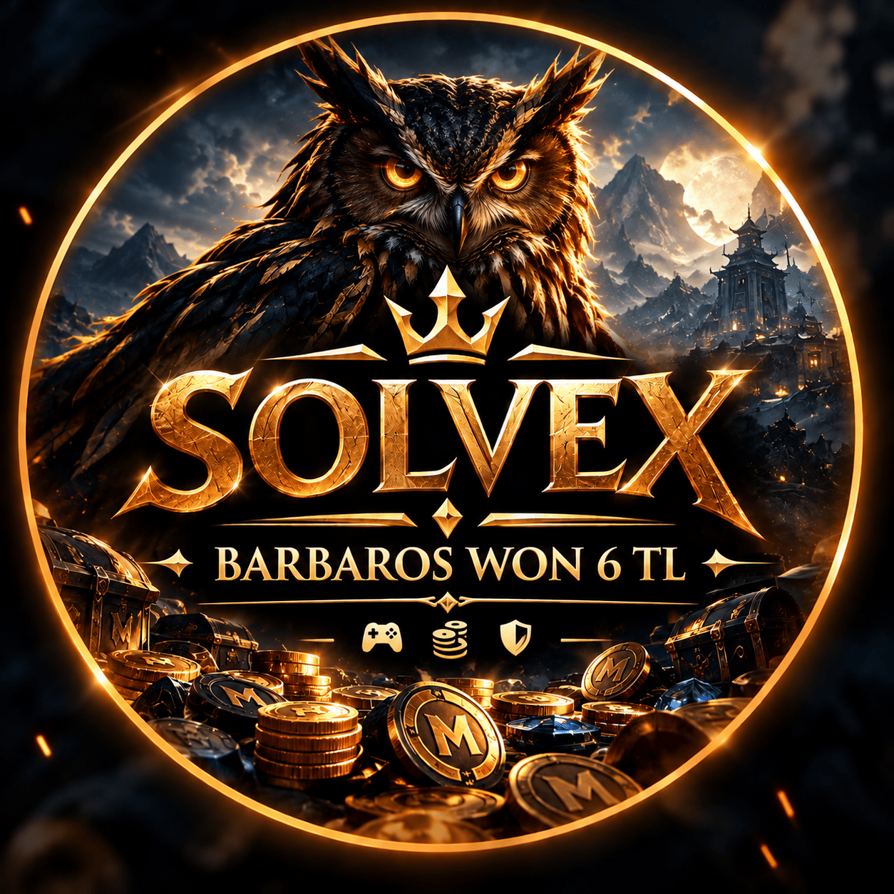 BARBAROS 3000 WON 18000 TL - HEMEN TESLİM !