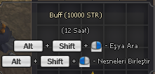 BUFF STR 10 K