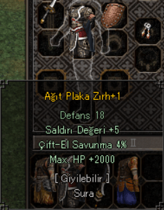 +2K HP AĞIT PLAKA ZIRH SURA ZIRHI