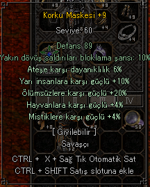 ELİT FARMLIK SAVAŞÇI İTEMLERİ SATILIR