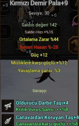 44 ORT 12 GÜÇ +4 TAŞLI + 9 KDP YAKAMOZ MOBİLE 2