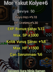 FARMLIK MOR YAKUT KOLYE SATILIK YAKAMOZ