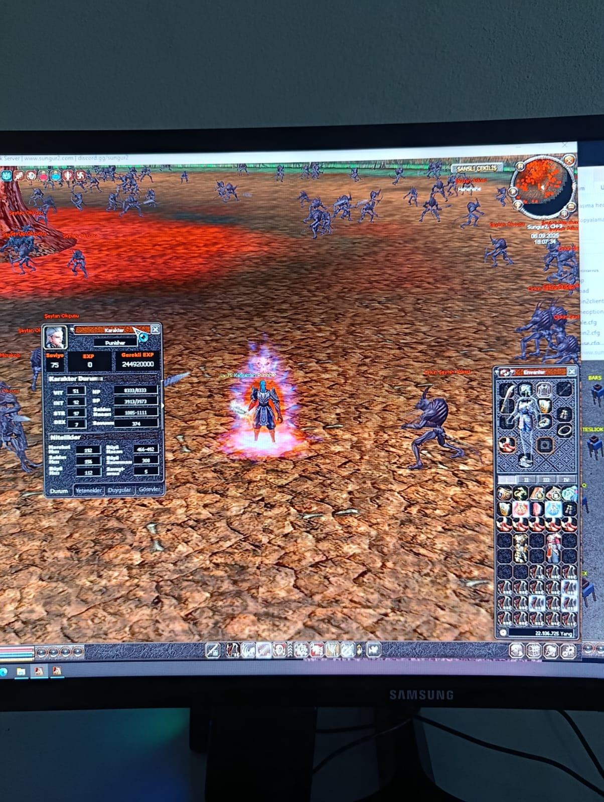 75 Lvl büyülü silah