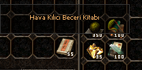 HAVA P SETİ 55 HAVA BK 100 KÖTÜ RUH MÜNZEVİ 350 ZEN