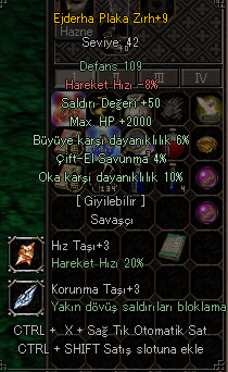 +9 EJDER 50 STR / 2K HP /