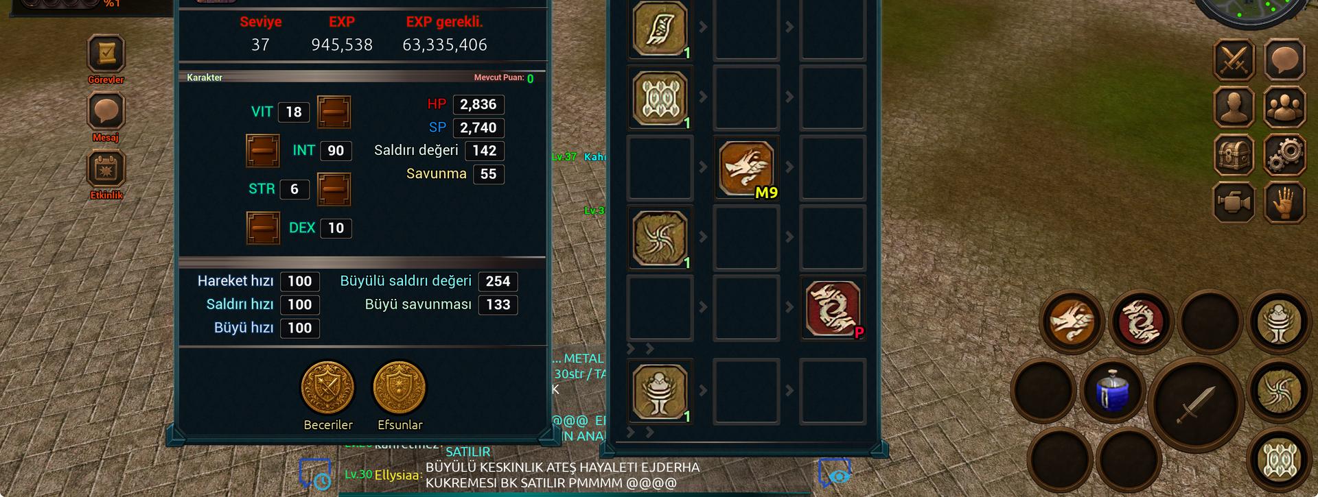 37 level ŞAMAN