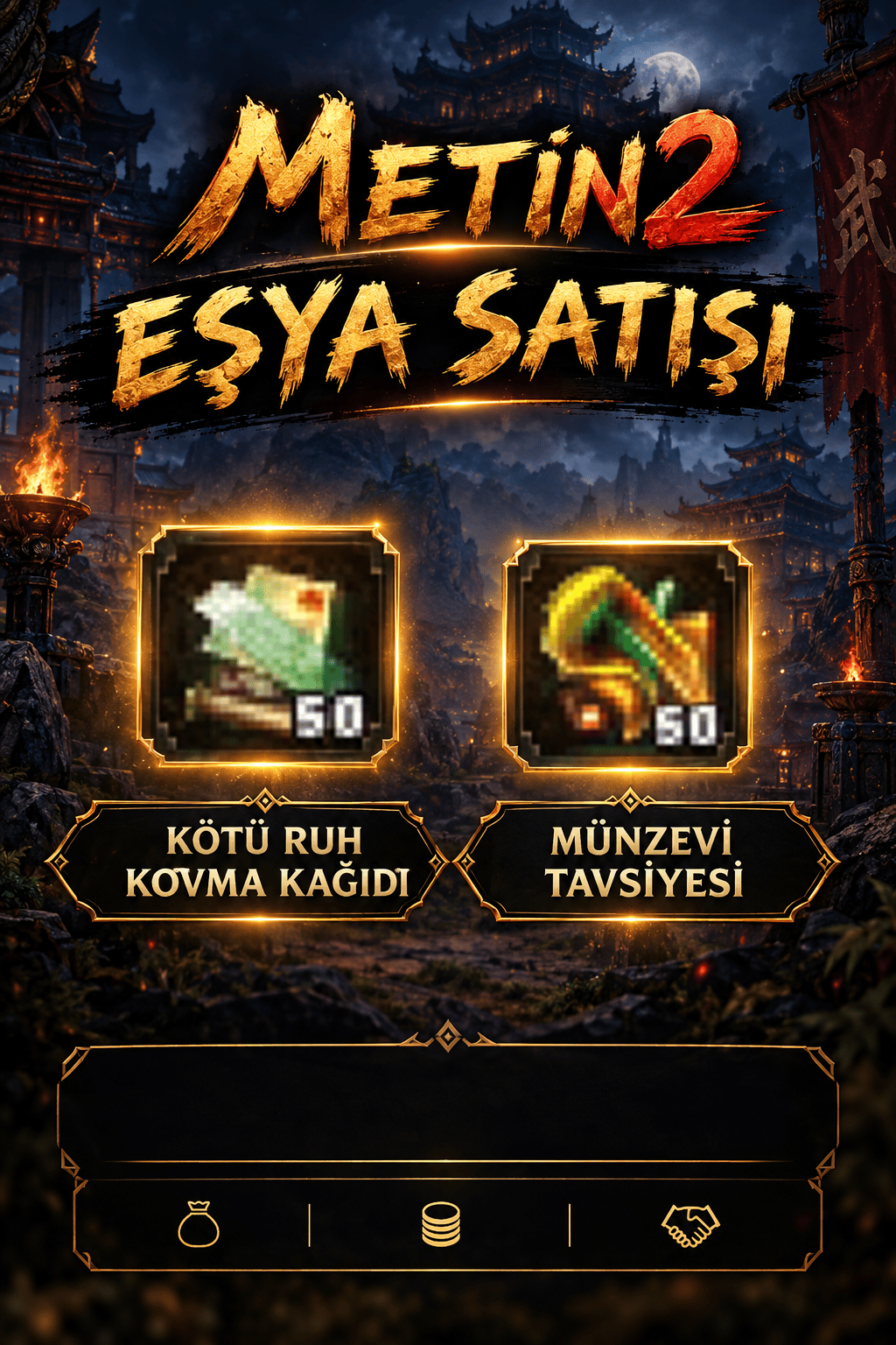 5x Kötü Ruh Münzevi satılır