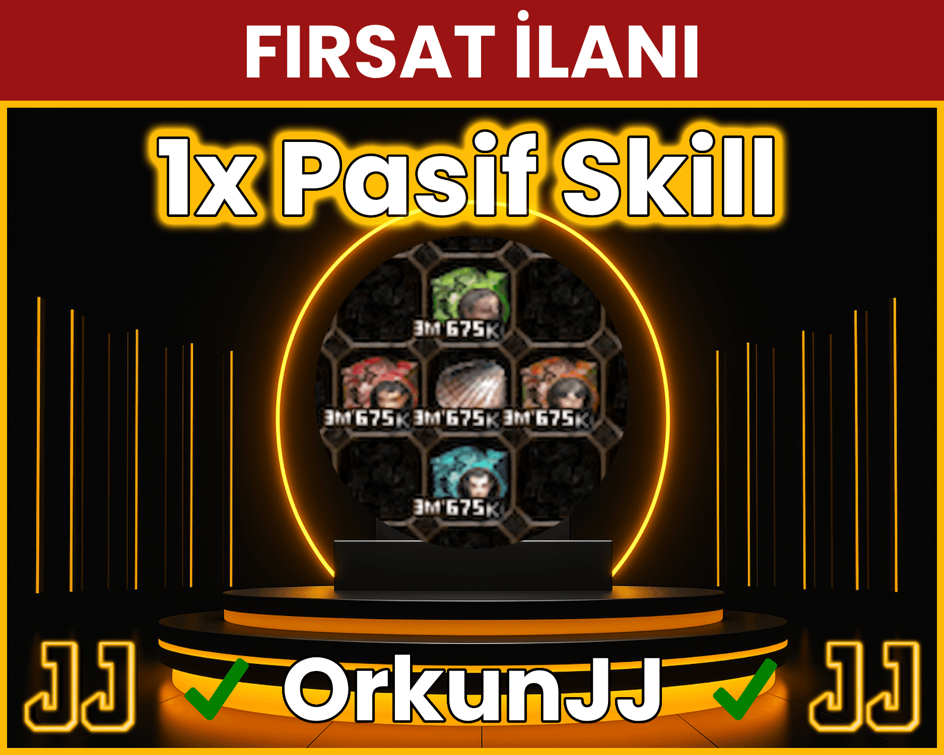 1x Pasif Skill