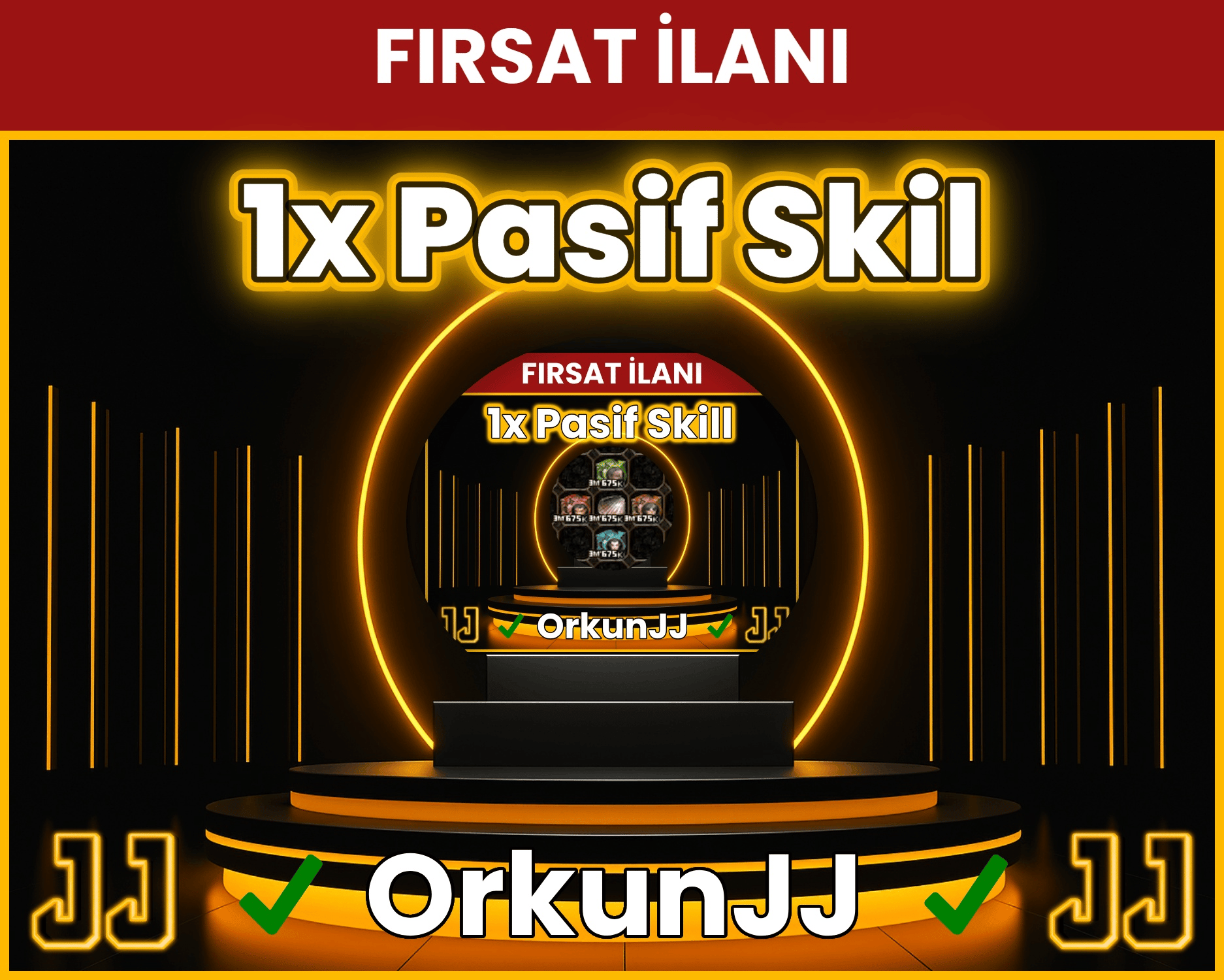 1x Pasif Skil