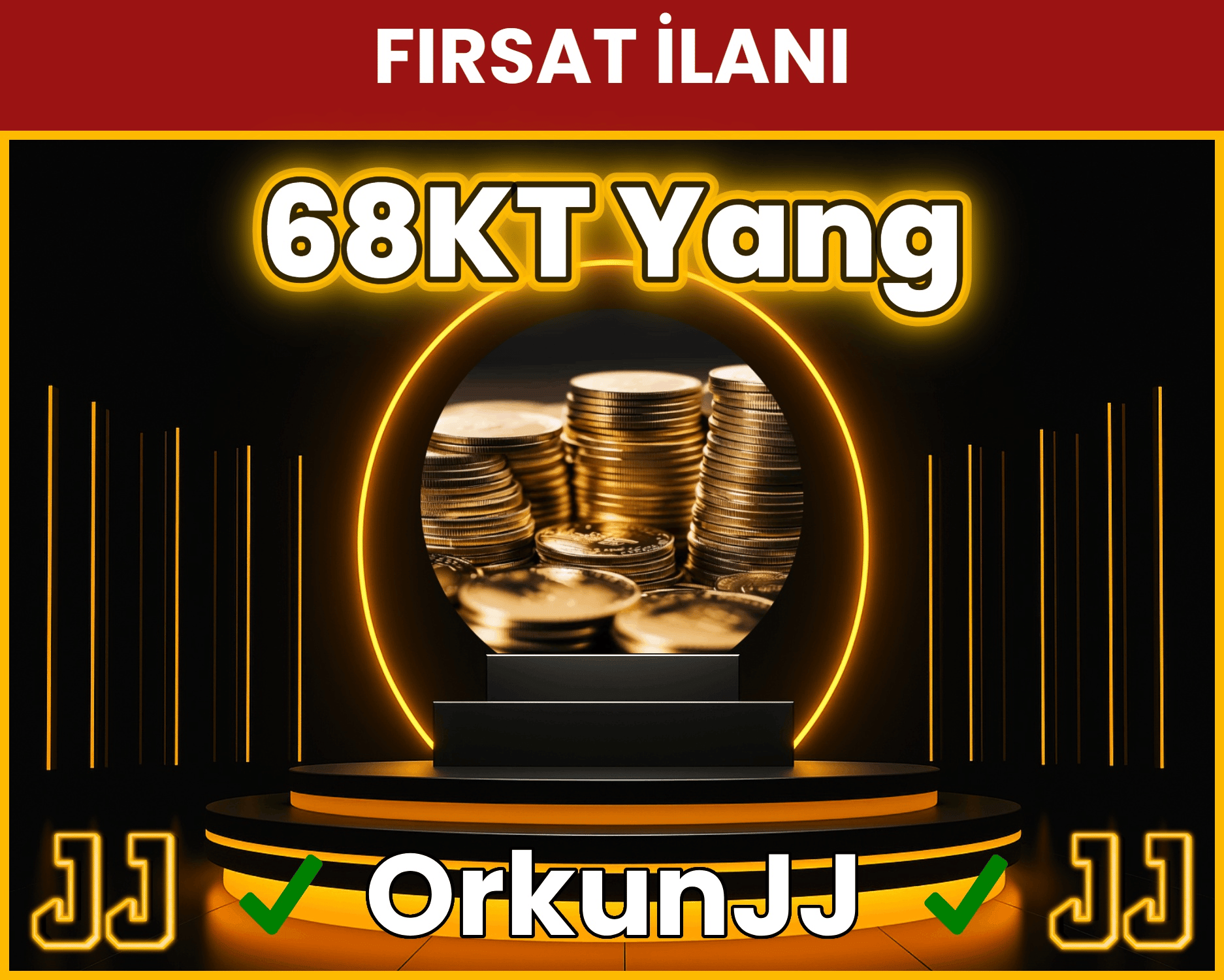 68KT Yang Anında Teslim