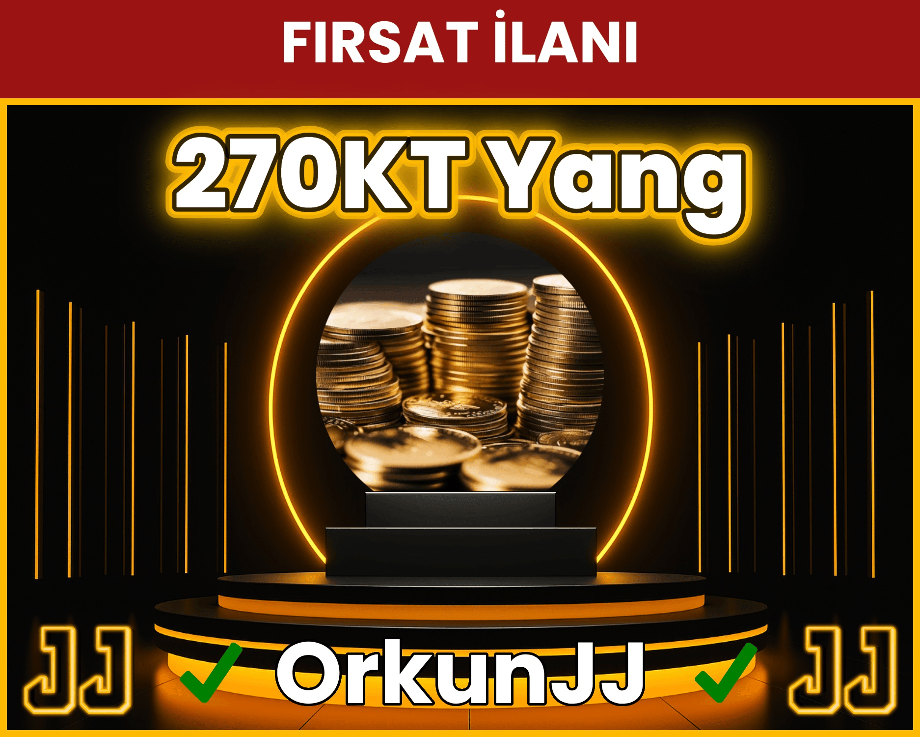 270 KT Yang H.o Anında Teslim