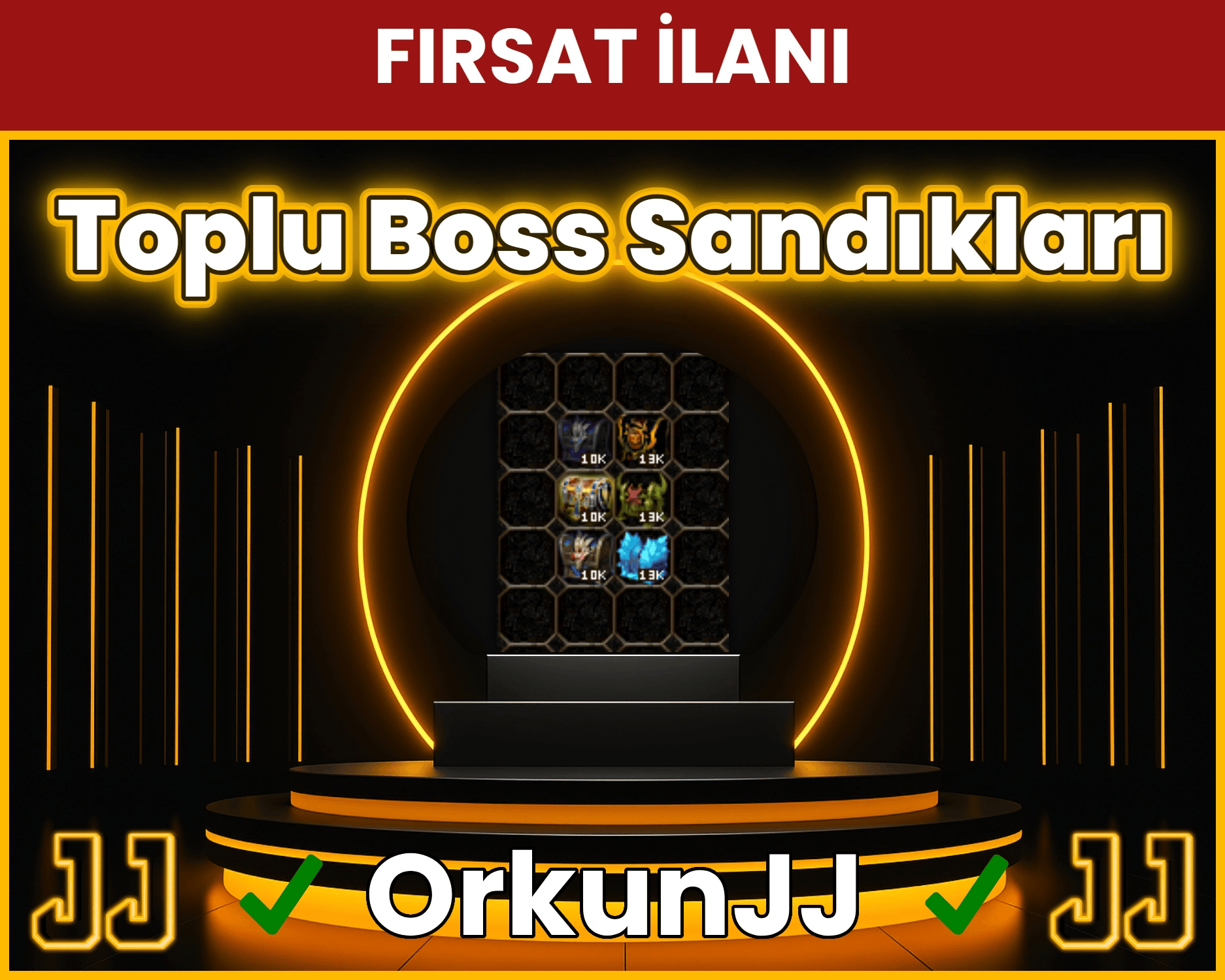 Toplu Boss Sandıkları Anında Teslim