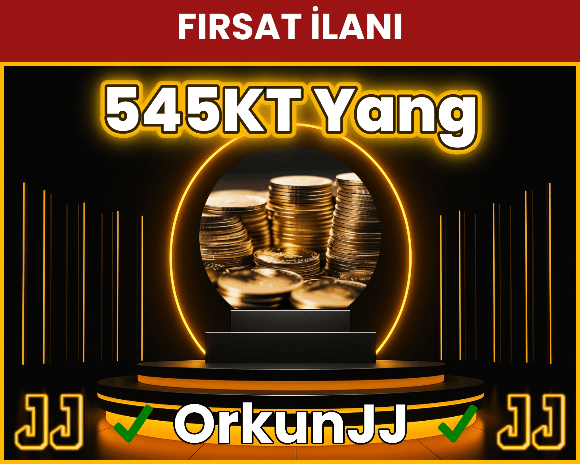 545 KT Yang Anında Teslim H.o
