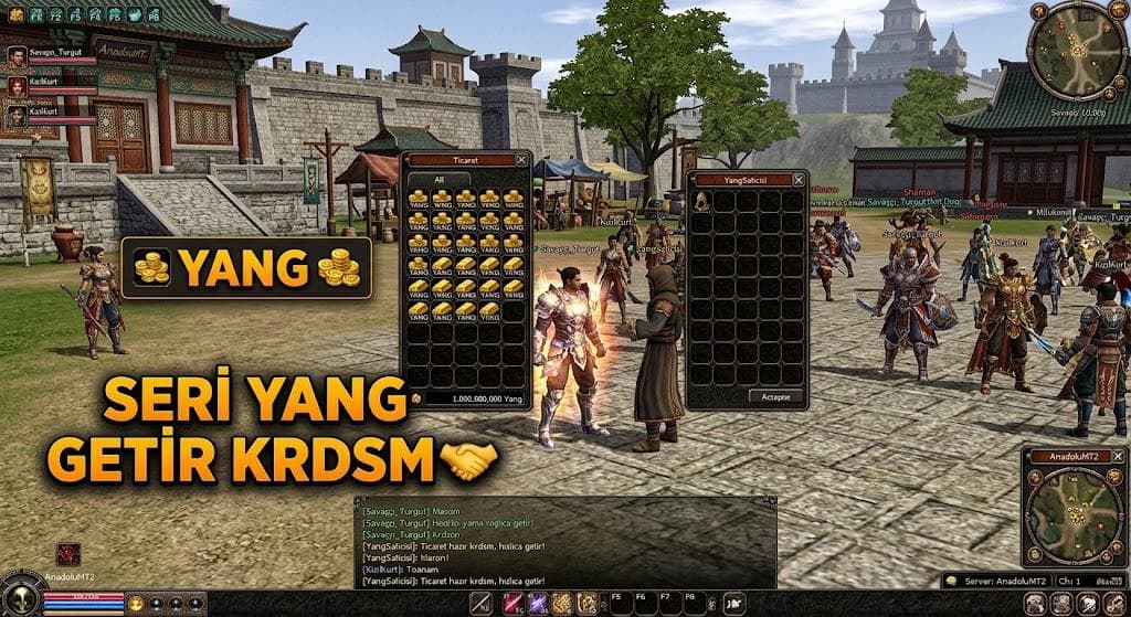 10 M Yang = 300 TL !!!!! SERİ YANG GETİR KRDSM