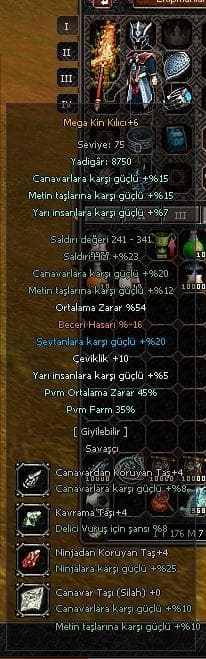 MEGA KİN +6 HEMEN TESLİM