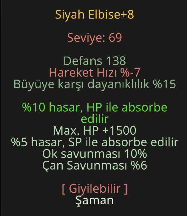 +8 SÜRGÜNLÜK ŞAMAN ÇELİK