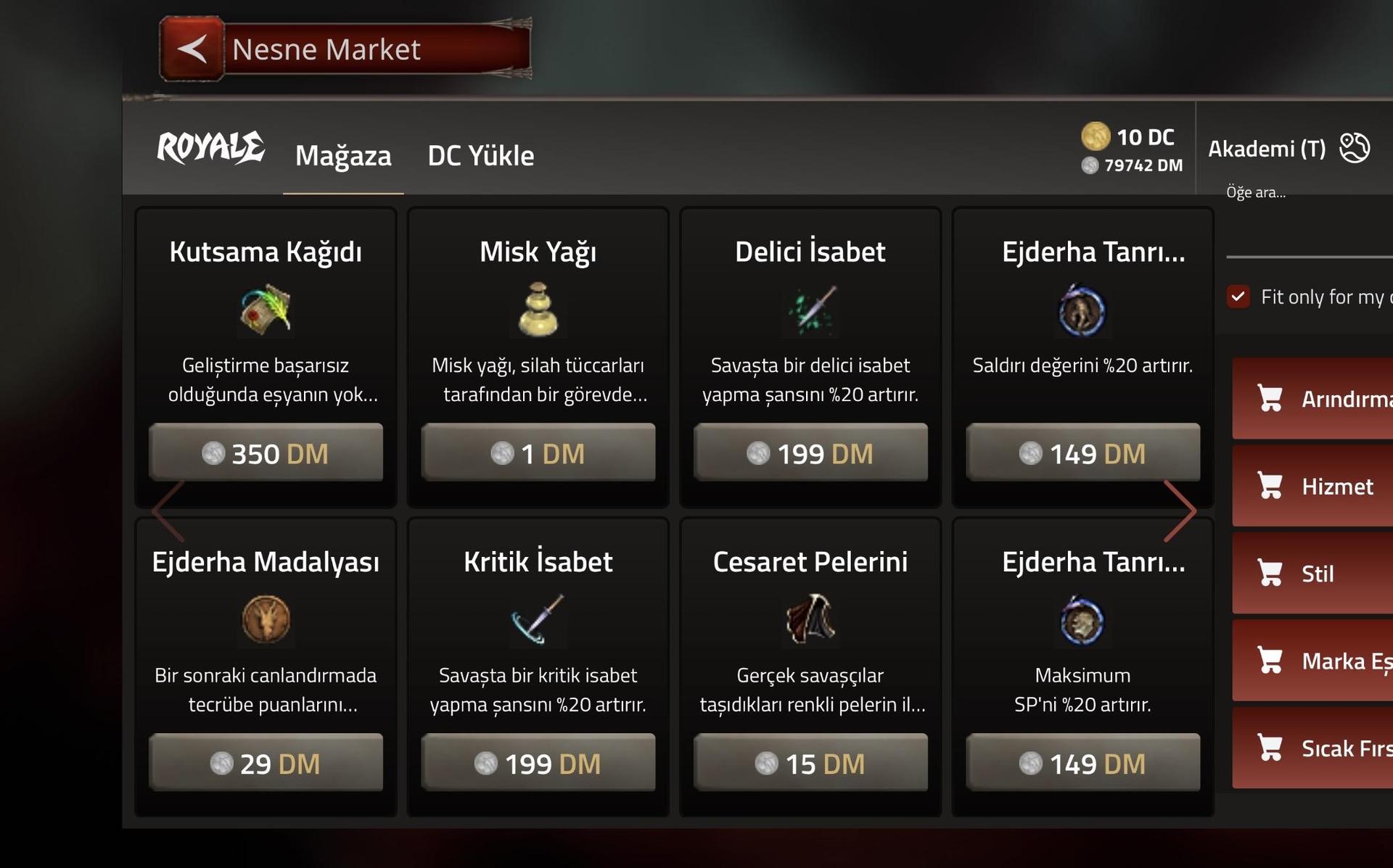 79 LVL 3 G ZİHİNSEL AKADEMİ TEOS 79 K MARKA OUTLOOK HESAP