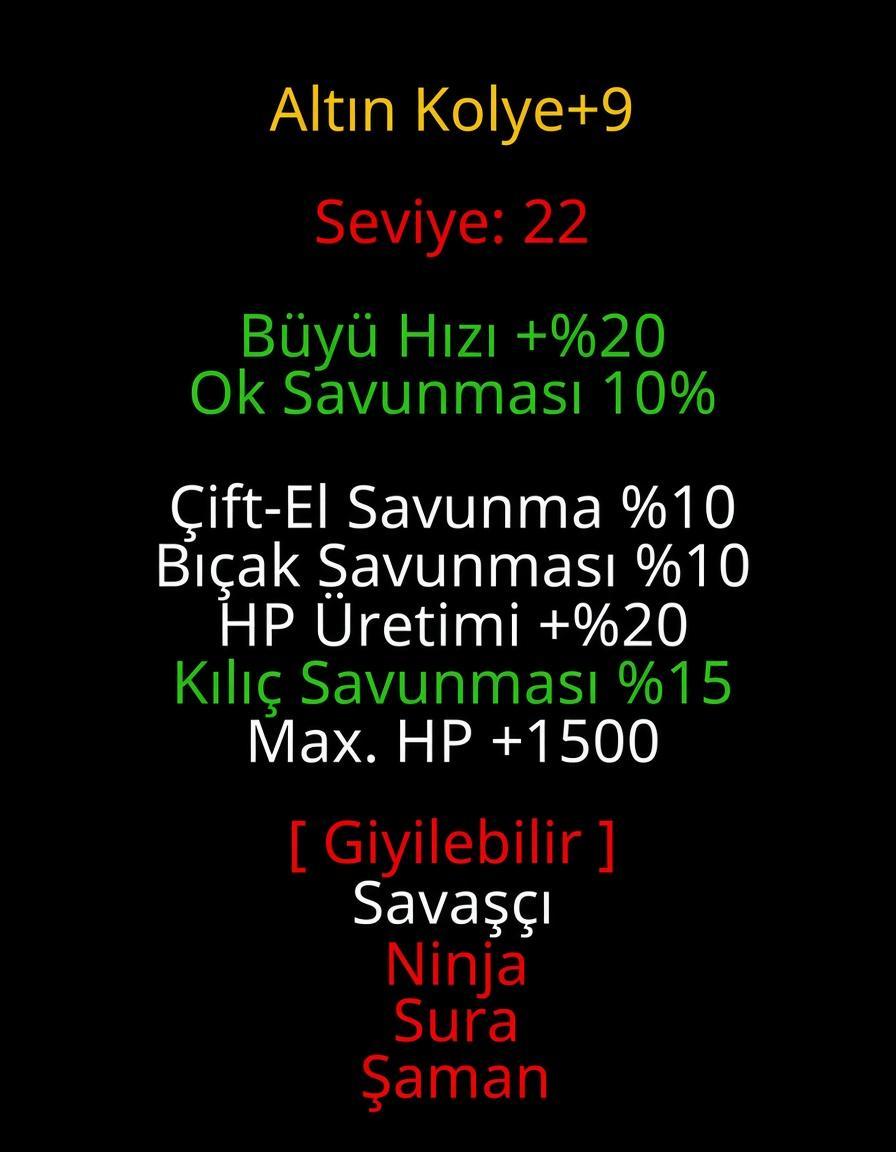 ALTIN KOLYE