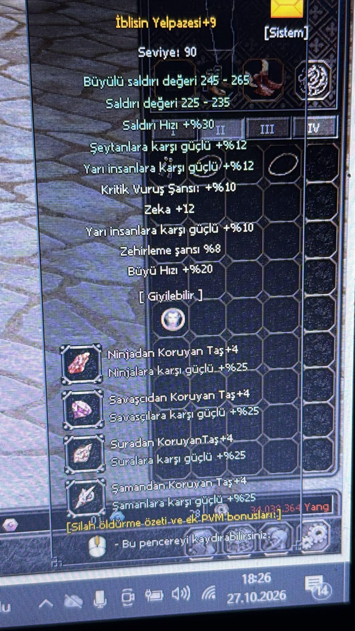 +9 iblisin yelpazesi satılır