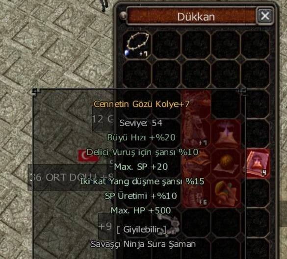 +7 cennet kolye