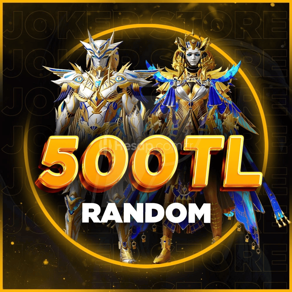 500 TL MÜKEMMEL GARANTİLİ PUBG RANDOM HESAP