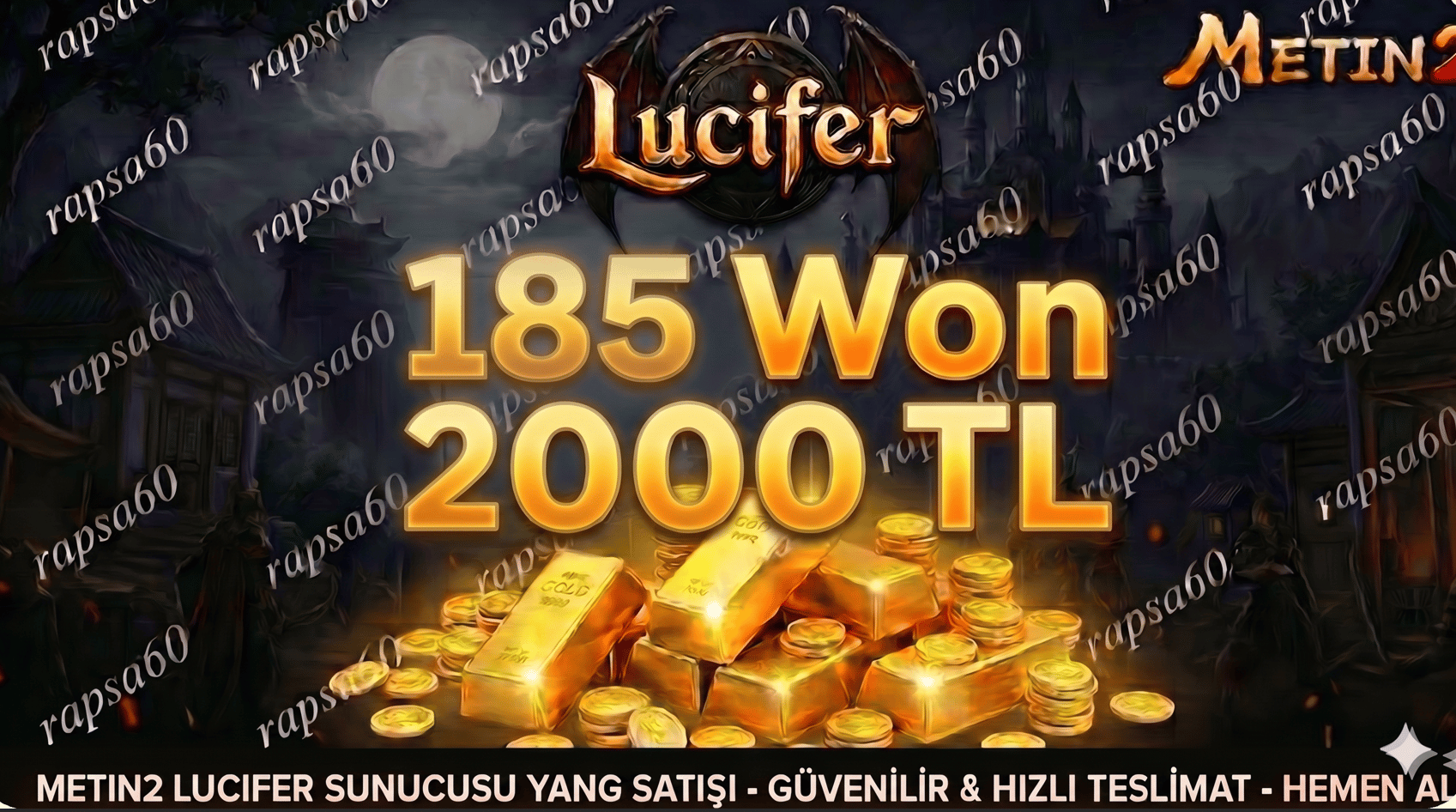 - 185 WON 2000 TL - ANINDA TESLİMAT