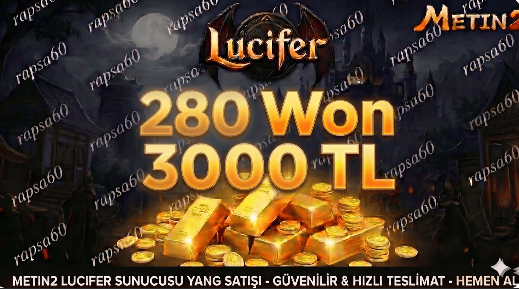 - 280 WON 3000 TL - ANINDA TESLİMAT