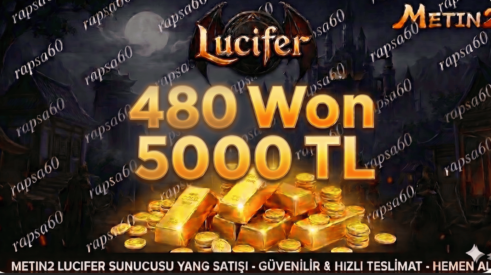- 480 WON 5000 TL - ANINDA TESLİMAT