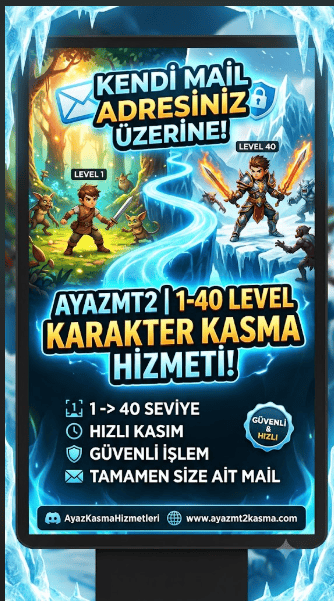 1 LEVELDEN 40 LEVELE KASILIR ACIKLAMA BAK