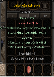 +8 ASLAN AGZI KALKAN