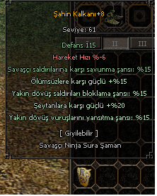 +8 ŞAHİN KALKAN KAÇMAZ