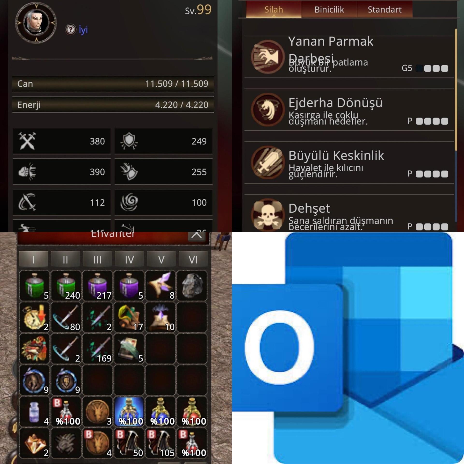 99 Lv.B.Silah - 3P-1G5 - Outlook / Liderde