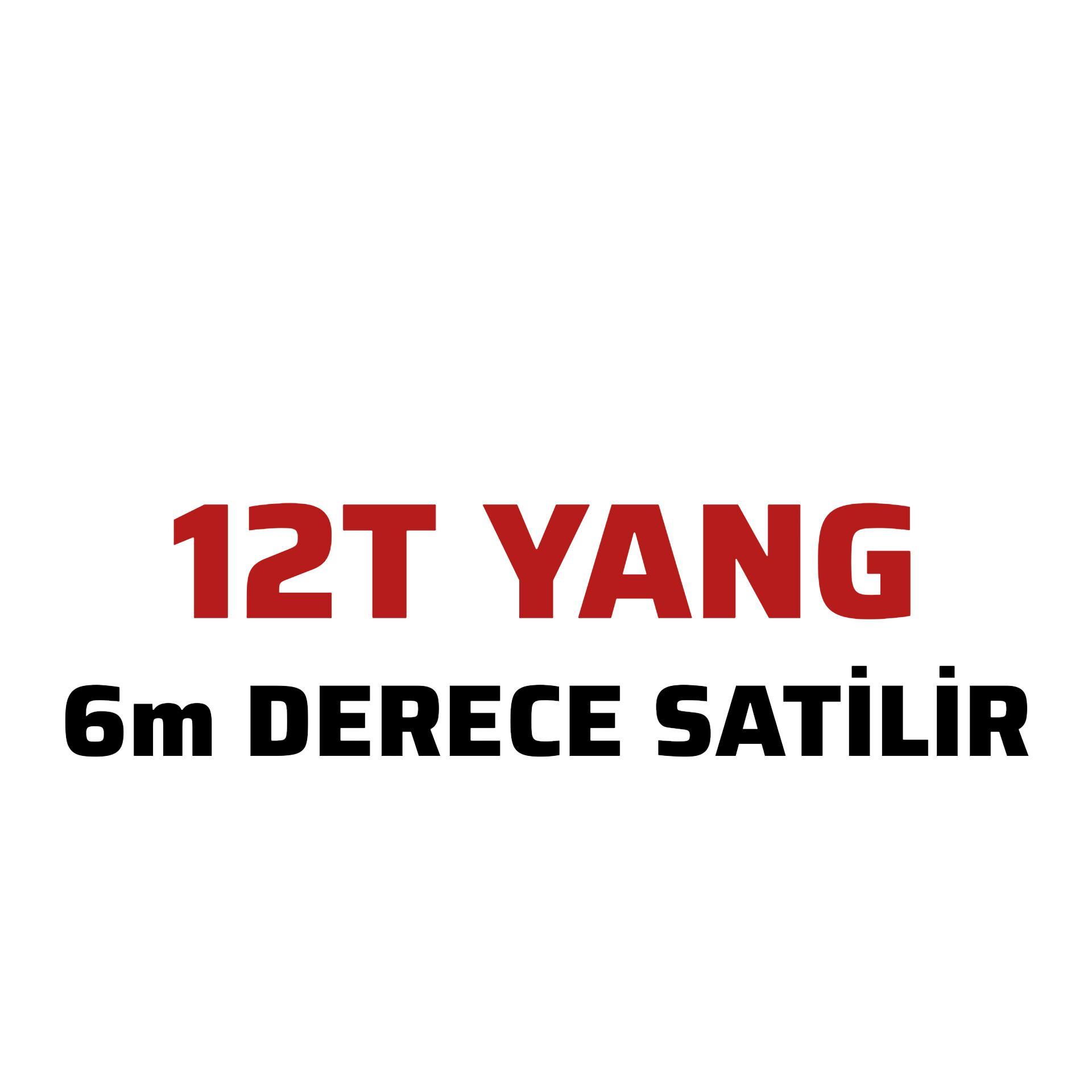 12T YANG 6M derece MEYVESİ SATİLİR