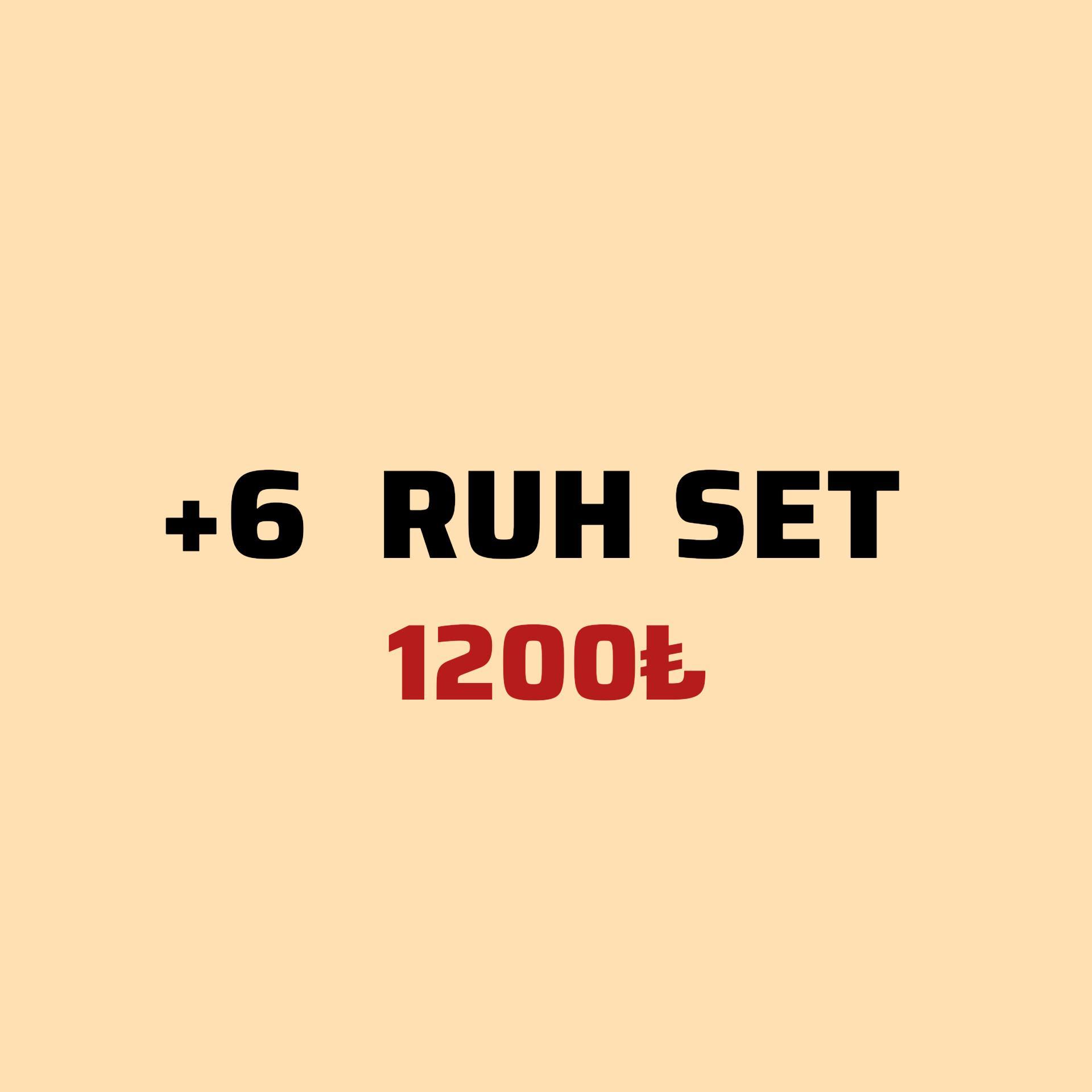 +6 RUH SET 6 PARÇA PVM Lİ
