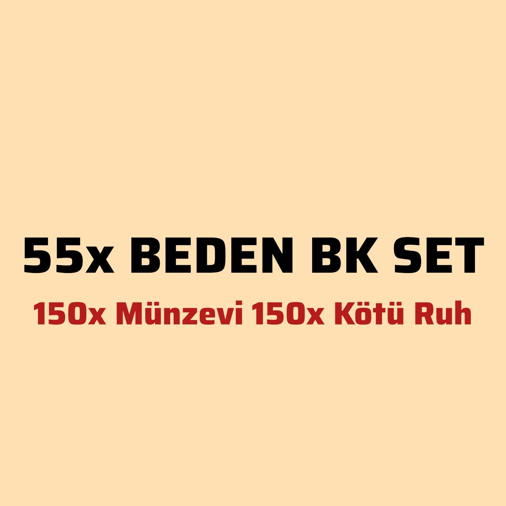 Bedensel bk set + Münzevi + kotü ruh