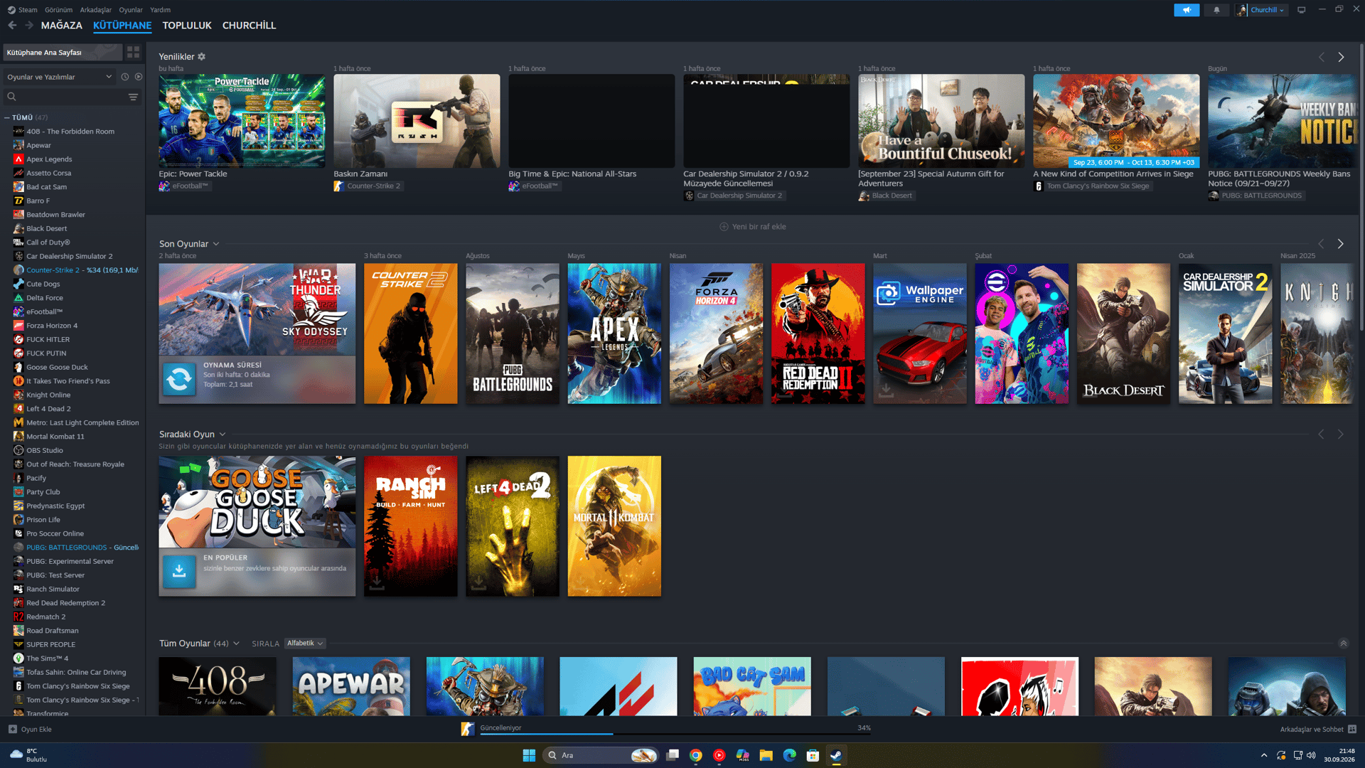 satılık temiz steam hesabı içinde cs skinleri mevcut