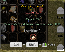 +9 Ork Kapşonu BEDAVA