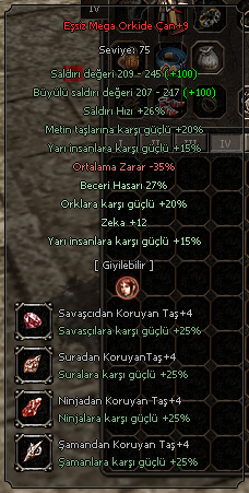 +9 ŞAMAN İTEMLERİ BETA KEMER