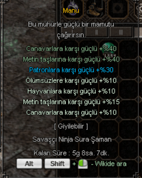 efsunlu manu 450TL