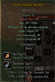 +9 KIRMIZI KARINCA TAKIM